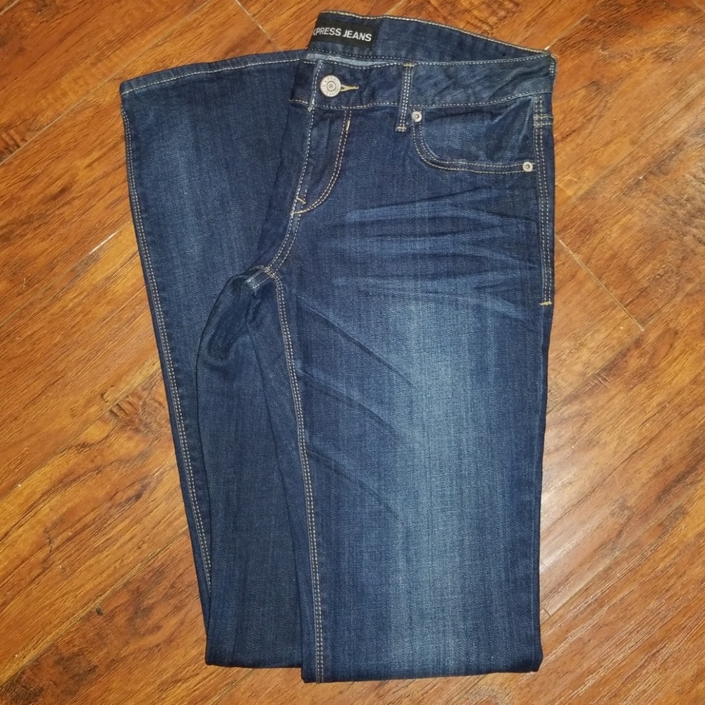 NWOT Express Jeans, Bootcut, Tall Length